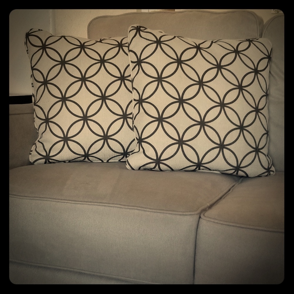 Throw pillows